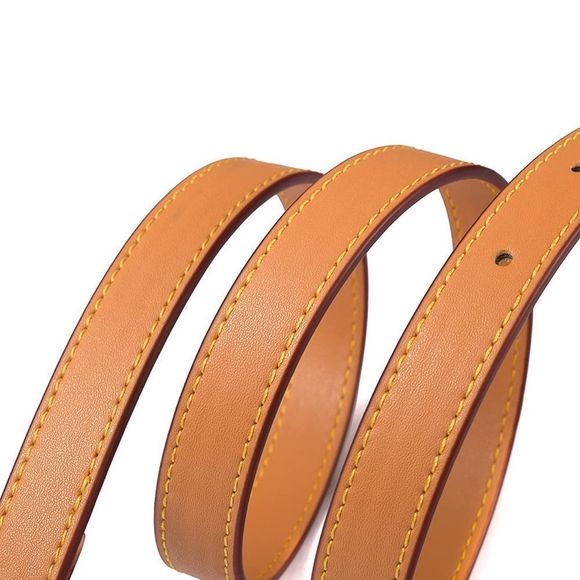 New Genuine Vachetta Leather Crossbody Replacement Straps for Purses multi color - Picture 12 of 13